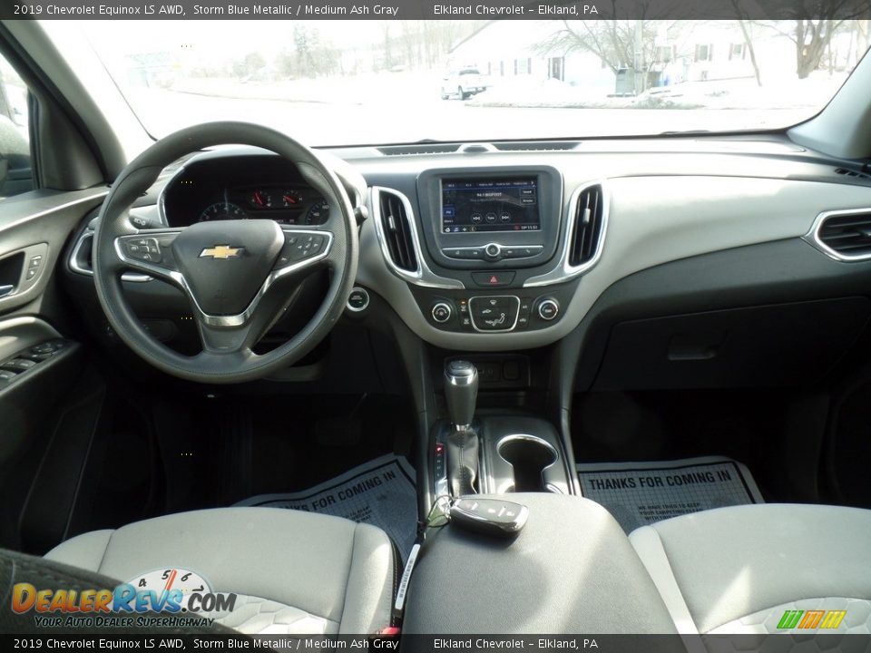 2019 Chevrolet Equinox LS AWD Storm Blue Metallic / Medium Ash Gray Photo #30