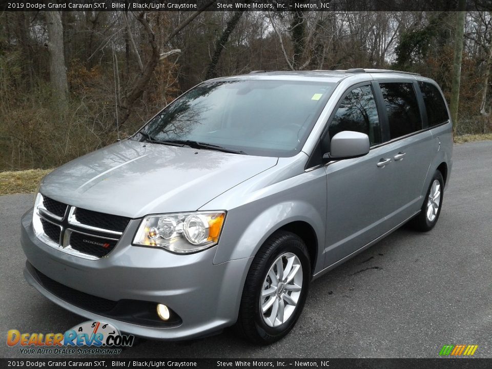 2019 Dodge Grand Caravan SXT Billet / Black/Light Graystone Photo #2