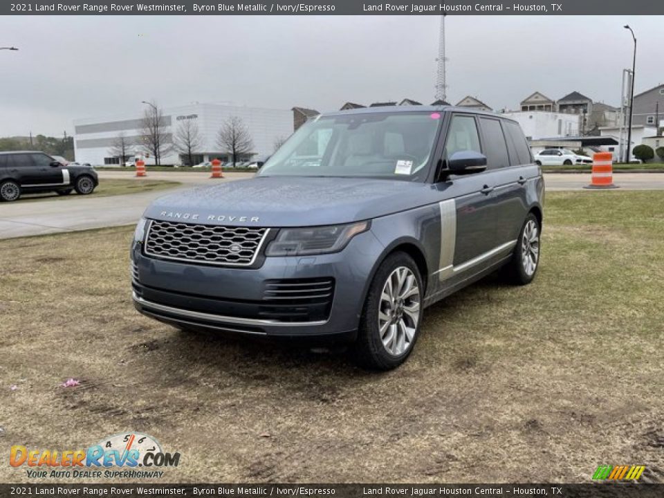 2021 Land Rover Range Rover Westminster Byron Blue Metallic / Ivory/Espresso Photo #1