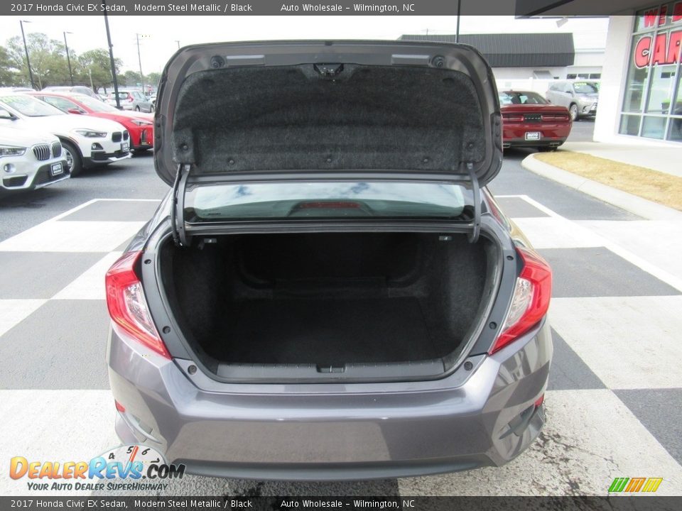 2017 Honda Civic EX Sedan Modern Steel Metallic / Black Photo #5