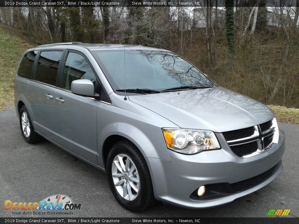 2019 Dodge Grand Caravan SXT Billet / Black/Light Graystone Photo #4