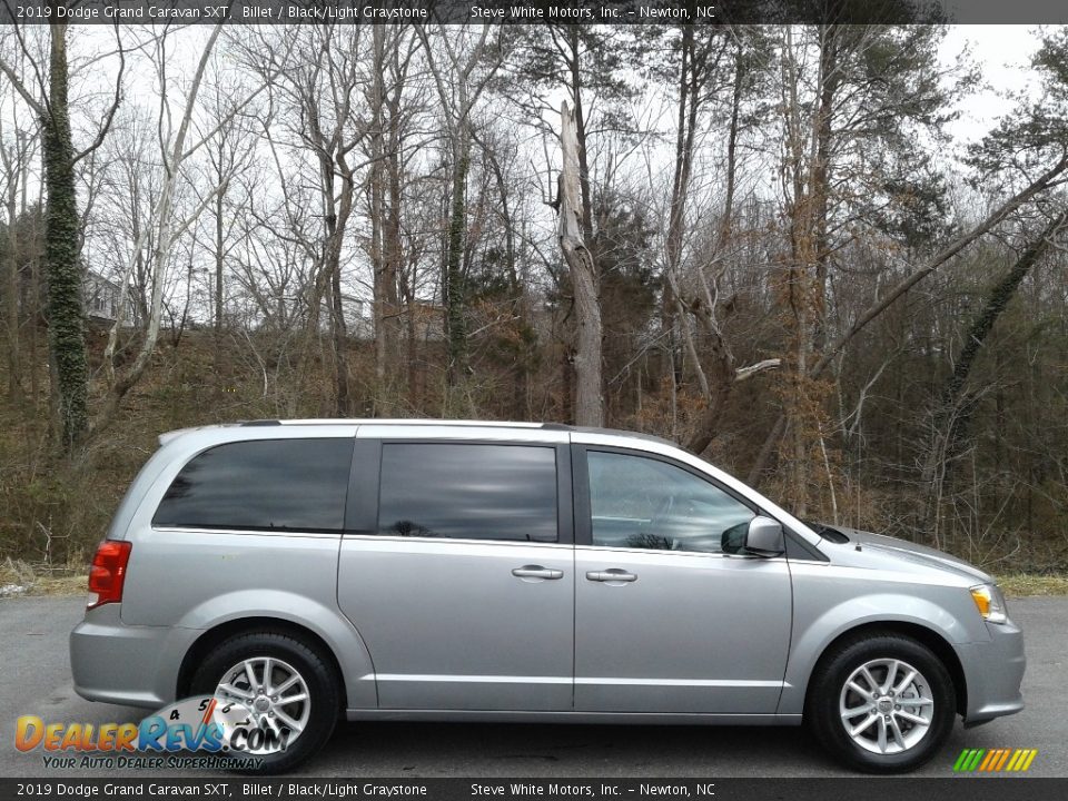 2019 Dodge Grand Caravan SXT Billet / Black/Light Graystone Photo #5