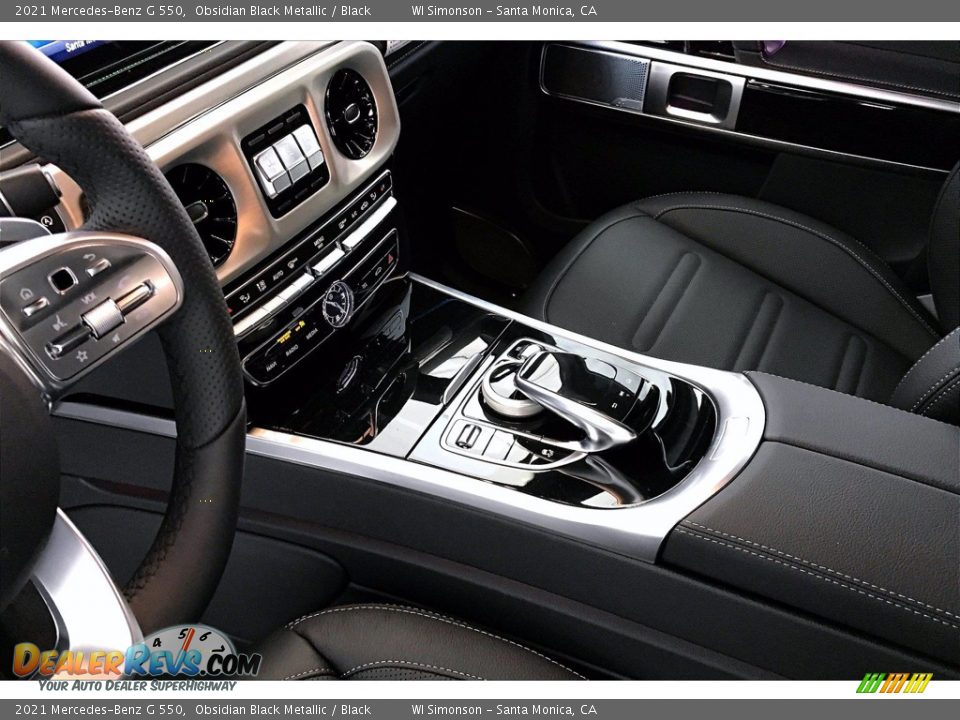 2021 Mercedes-Benz G 550 Obsidian Black Metallic / Black Photo #7