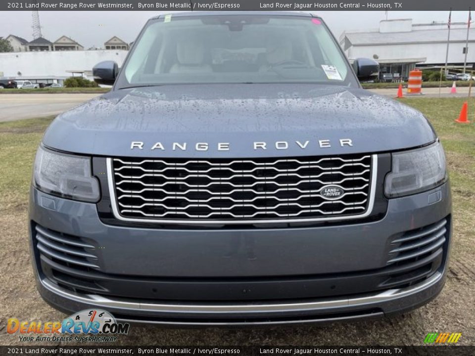 2021 Land Rover Range Rover Westminster Byron Blue Metallic / Ivory/Espresso Photo #9