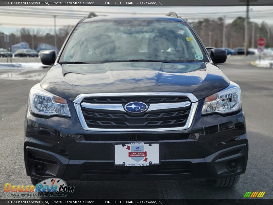 2018 Subaru Forester 2.5i Crystal Black Silica / Black Photo #2