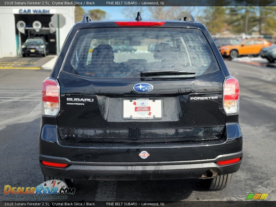 2018 Subaru Forester 2.5i Crystal Black Silica / Black Photo #4