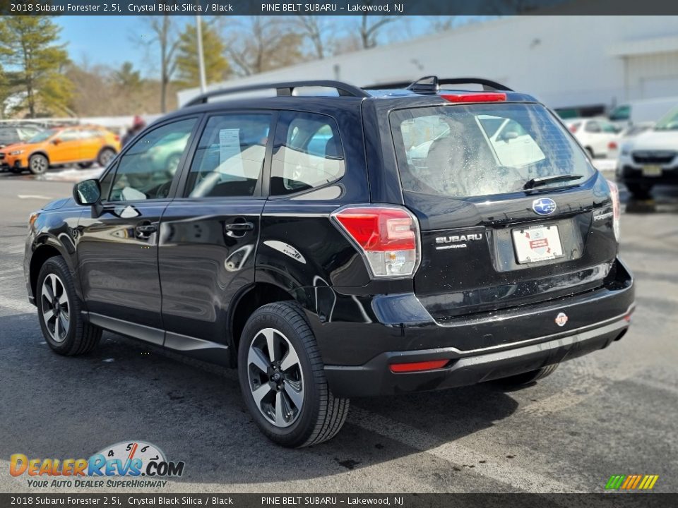 2018 Subaru Forester 2.5i Crystal Black Silica / Black Photo #5