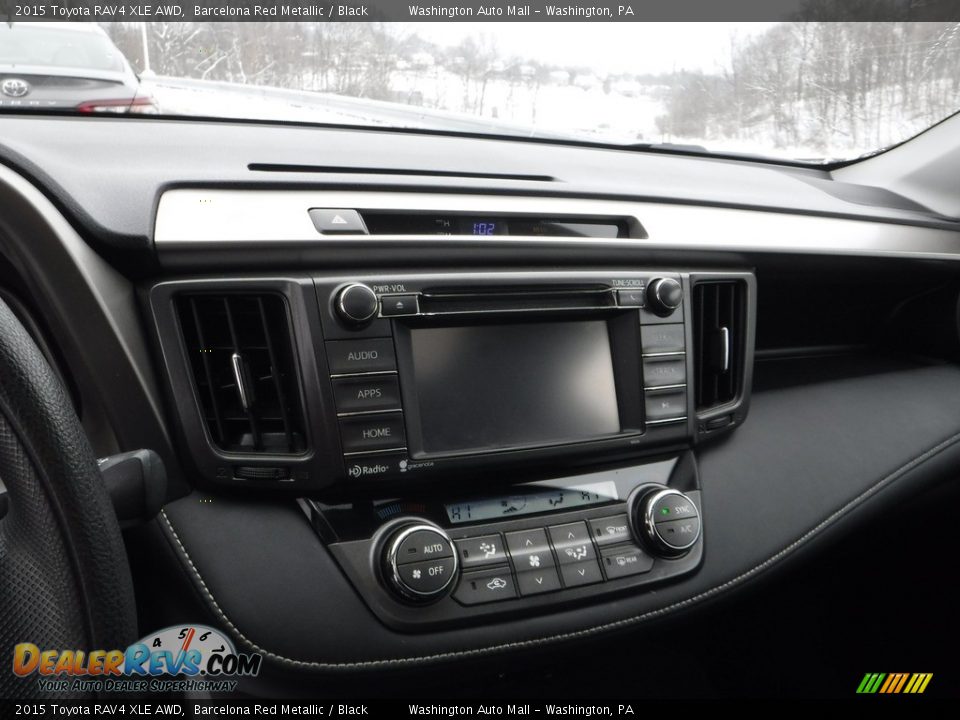 2015 Toyota RAV4 XLE AWD Barcelona Red Metallic / Black Photo #3