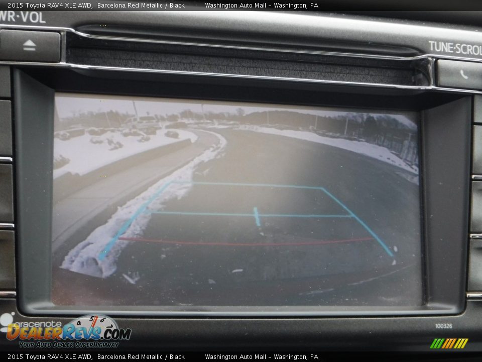 2015 Toyota RAV4 XLE AWD Barcelona Red Metallic / Black Photo #4