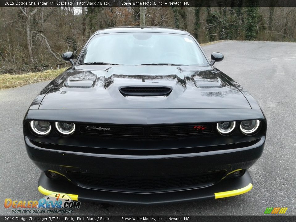 2019 Dodge Challenger R/T Scat Pack Pitch Black / Black Photo #4