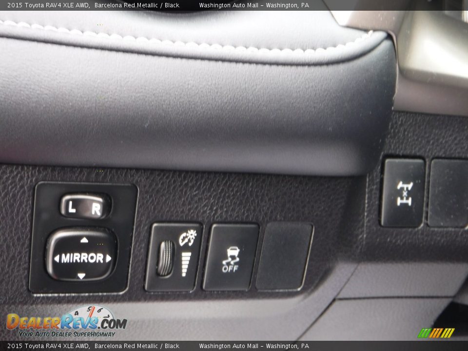 2015 Toyota RAV4 XLE AWD Barcelona Red Metallic / Black Photo #6