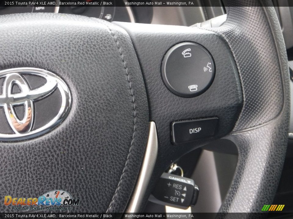 2015 Toyota RAV4 XLE AWD Barcelona Red Metallic / Black Photo #8