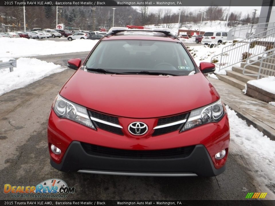 2015 Toyota RAV4 XLE AWD Barcelona Red Metallic / Black Photo #10