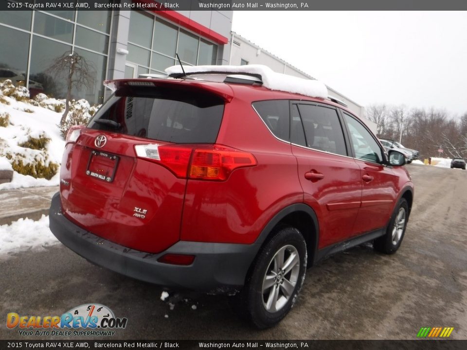 2015 Toyota RAV4 XLE AWD Barcelona Red Metallic / Black Photo #15