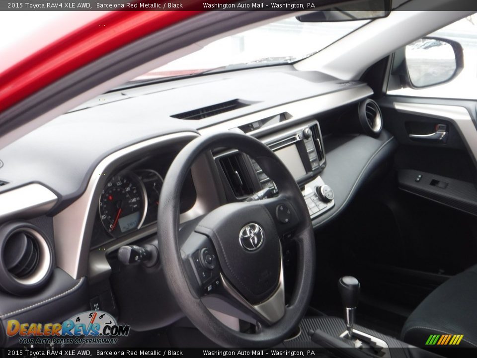 2015 Toyota RAV4 XLE AWD Barcelona Red Metallic / Black Photo #18