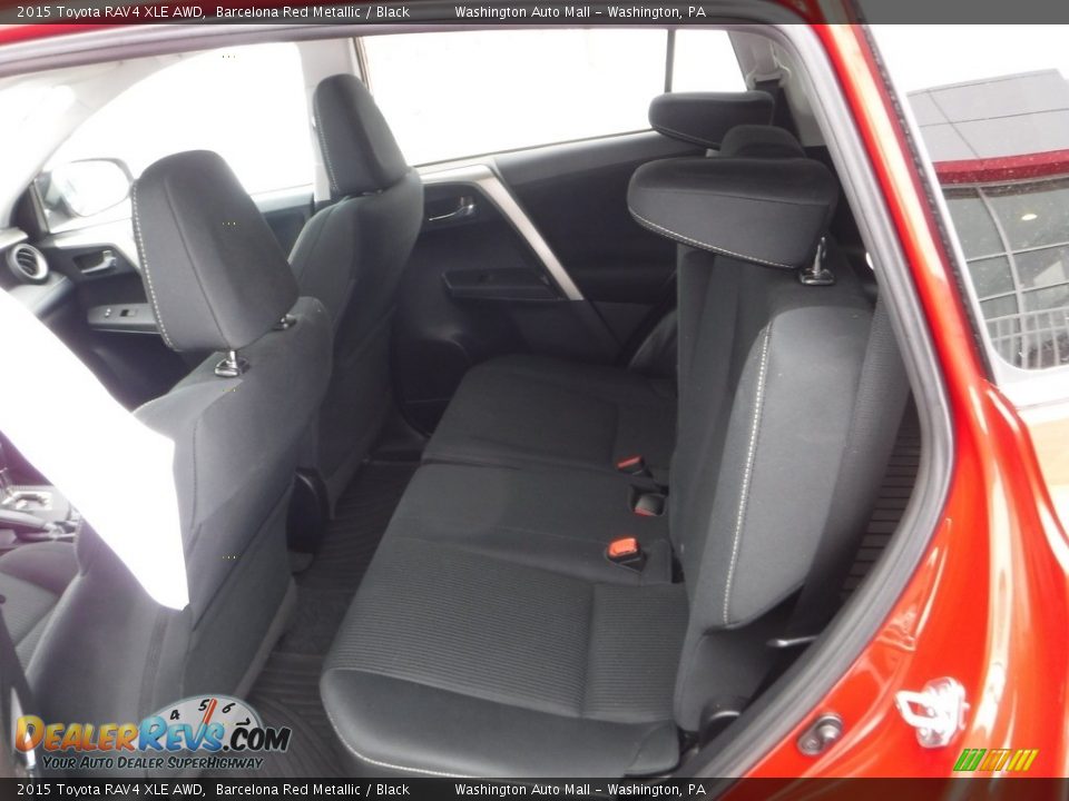 2015 Toyota RAV4 XLE AWD Barcelona Red Metallic / Black Photo #24