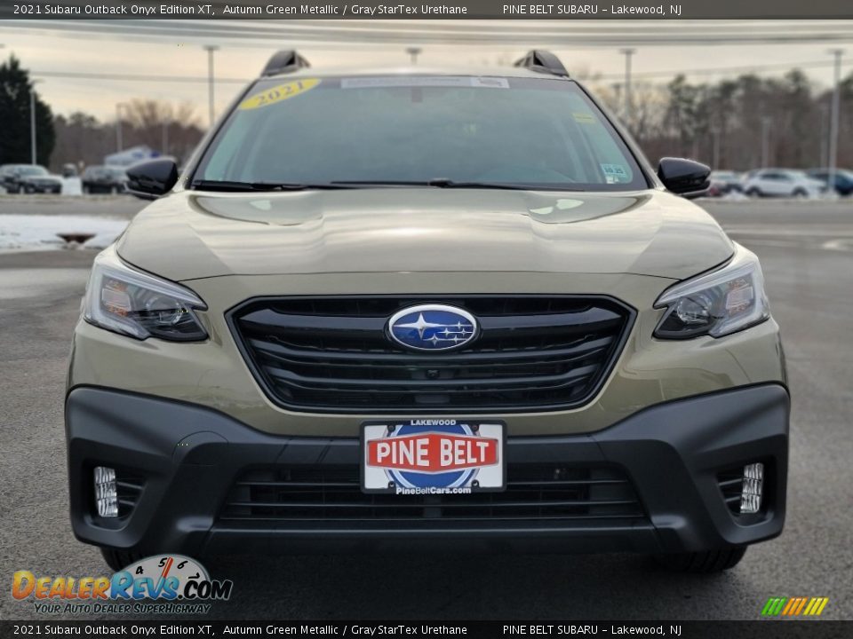 2021 Subaru Outback Onyx Edition XT Autumn Green Metallic / Gray StarTex Urethane Photo #15