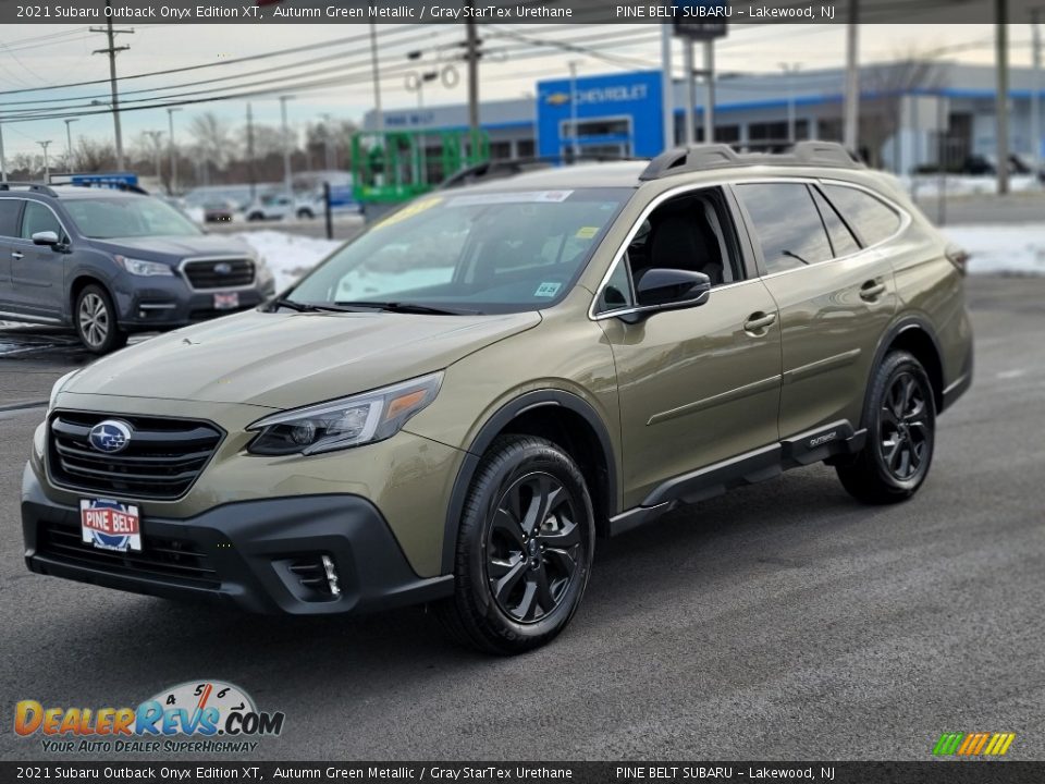 2021 Subaru Outback Onyx Edition XT Autumn Green Metallic / Gray StarTex Urethane Photo #16