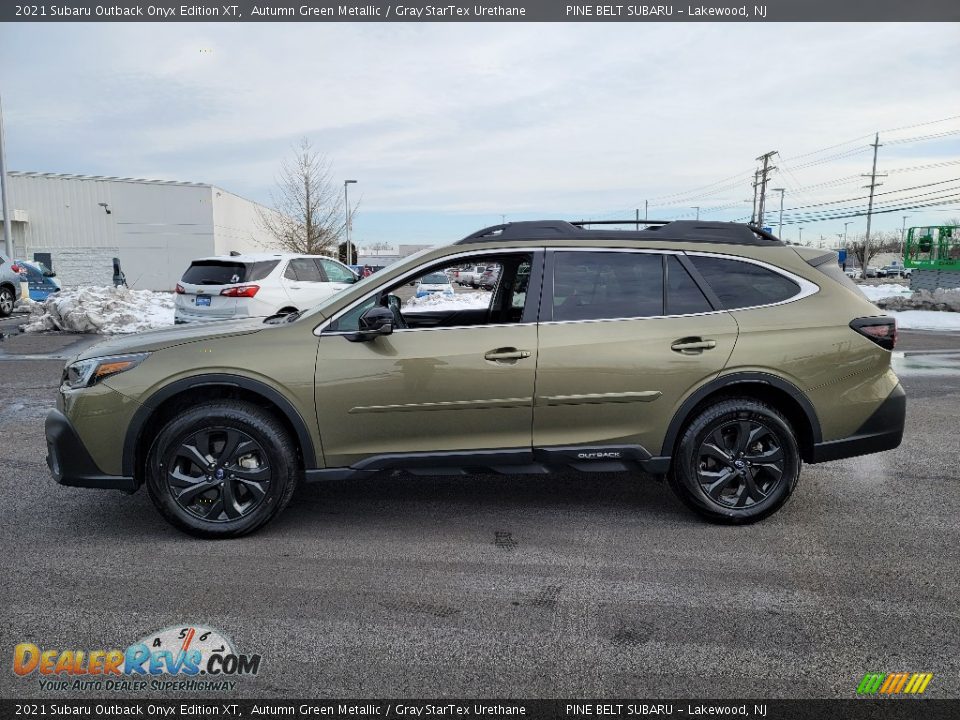 2021 Subaru Outback Onyx Edition XT Autumn Green Metallic / Gray StarTex Urethane Photo #18