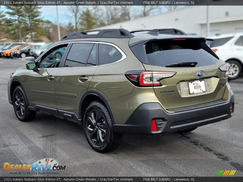 2021 Subaru Outback Onyx Edition XT Autumn Green Metallic / Gray StarTex Urethane Photo #19