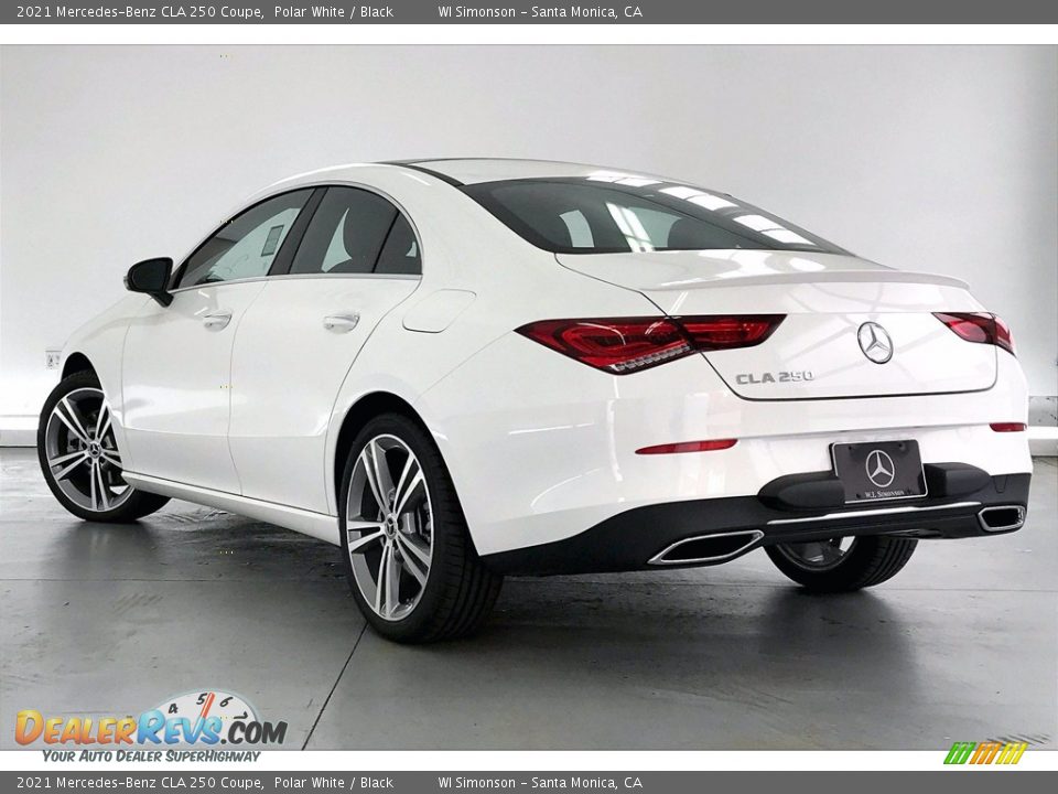 2021 Mercedes-Benz CLA 250 Coupe Polar White / Black Photo #2