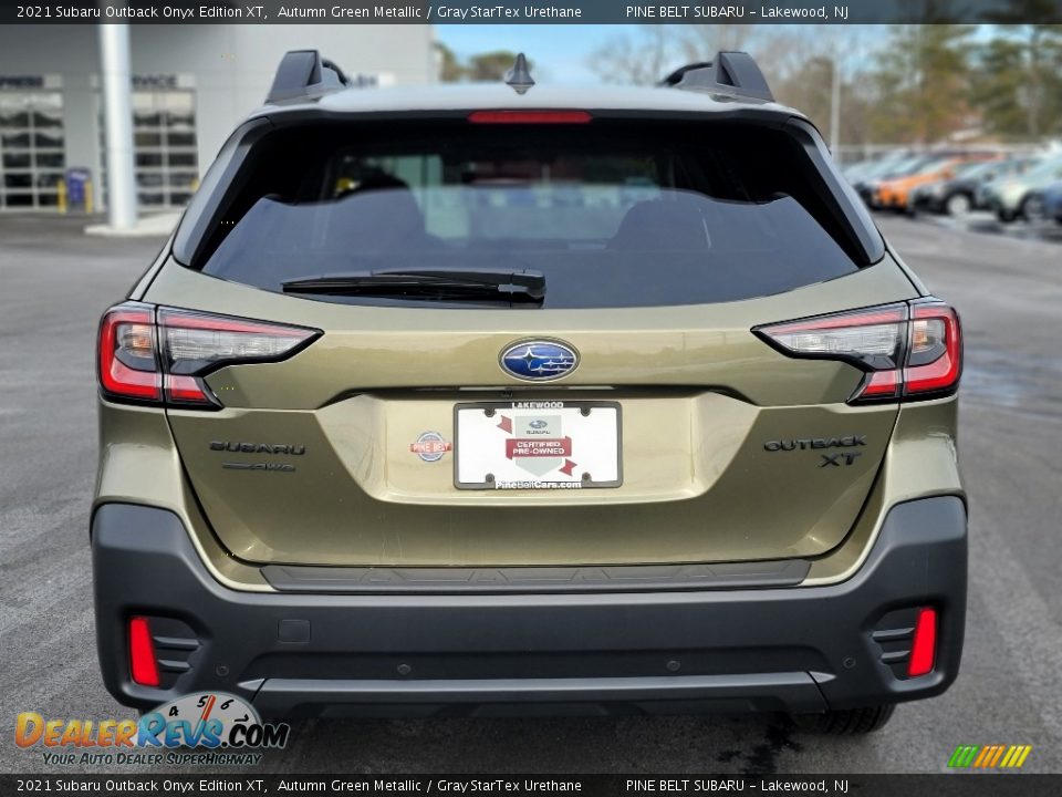 2021 Subaru Outback Onyx Edition XT Autumn Green Metallic / Gray StarTex Urethane Photo #20