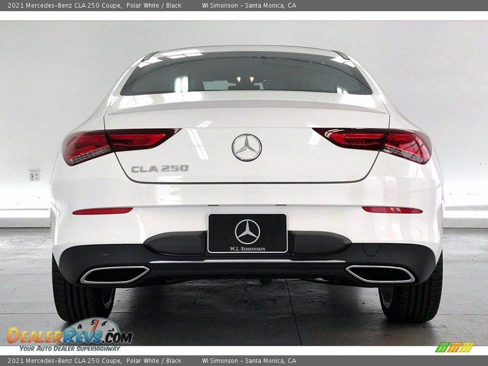 2021 Mercedes-Benz CLA 250 Coupe Polar White / Black Photo #3