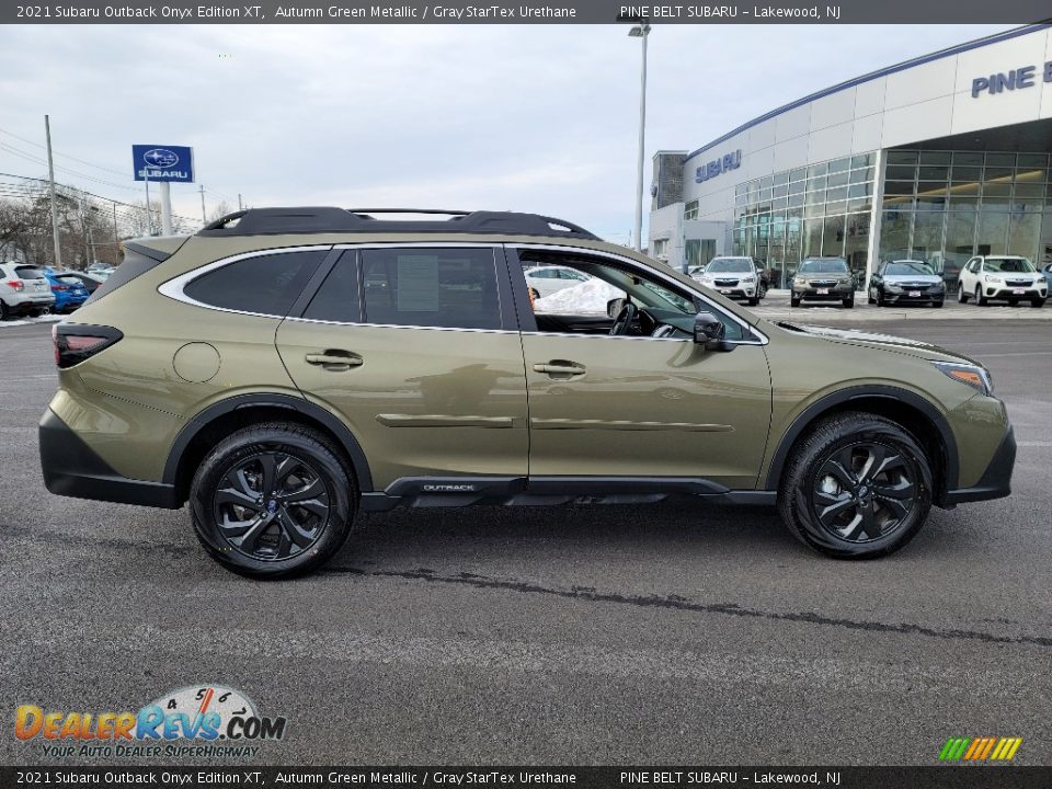 2021 Subaru Outback Onyx Edition XT Autumn Green Metallic / Gray StarTex Urethane Photo #22