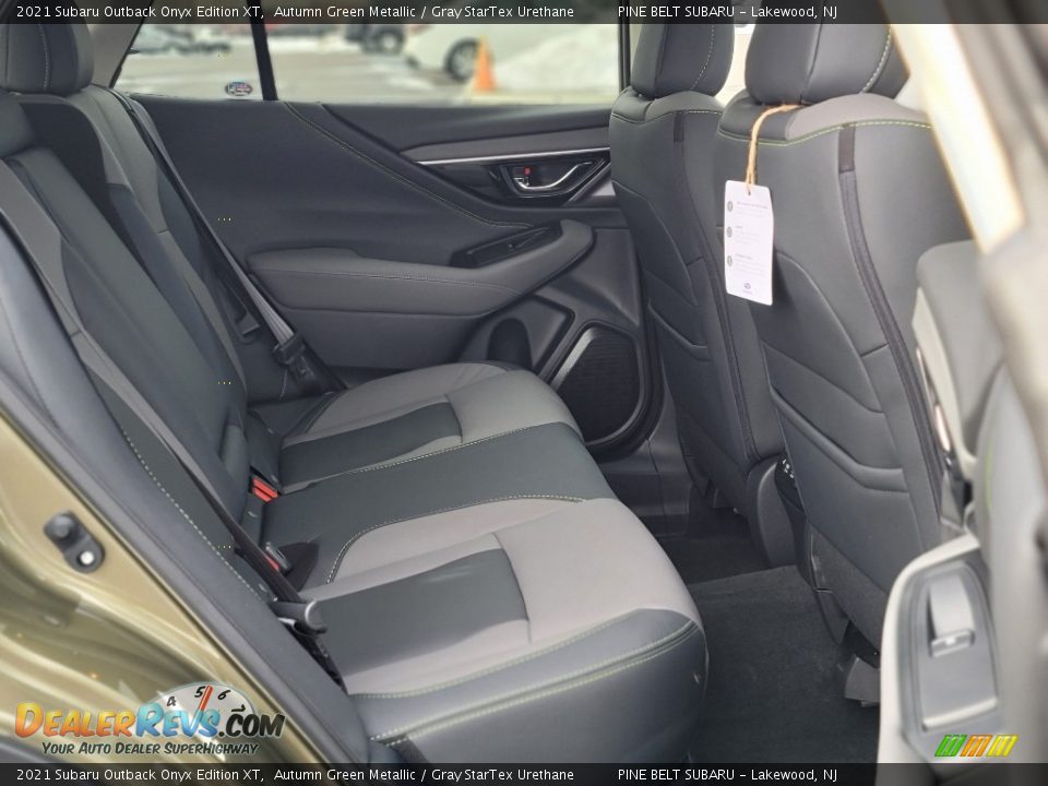 2021 Subaru Outback Onyx Edition XT Autumn Green Metallic / Gray StarTex Urethane Photo #28