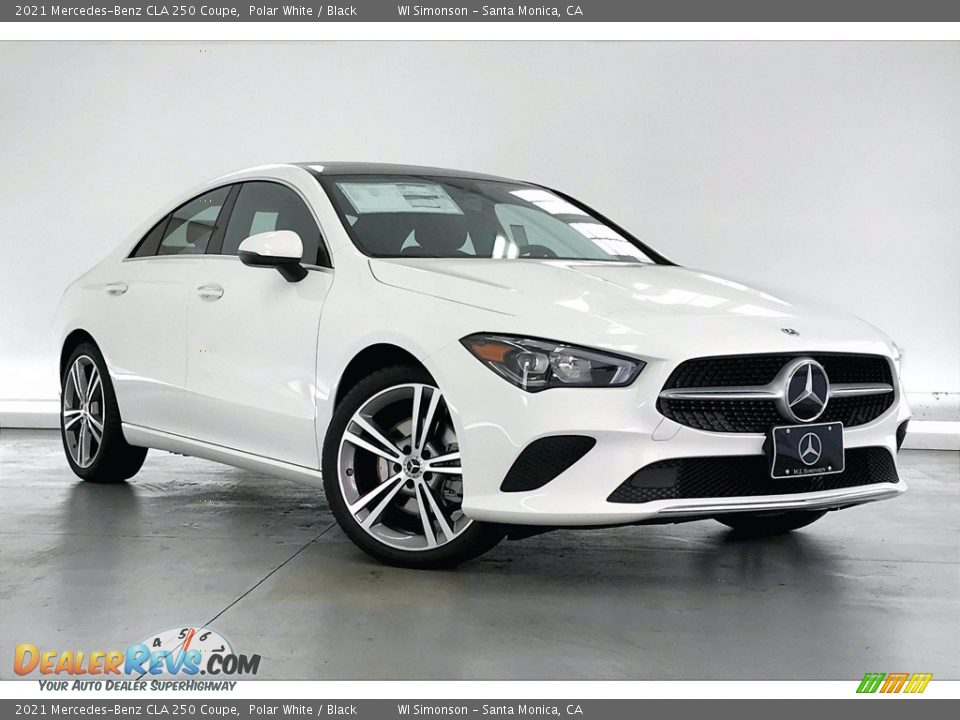 2021 Mercedes-Benz CLA 250 Coupe Polar White / Black Photo #12