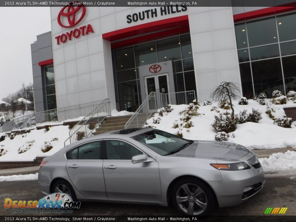 2013 Acura TL SH-AWD Technology Silver Moon / Graystone Photo #2