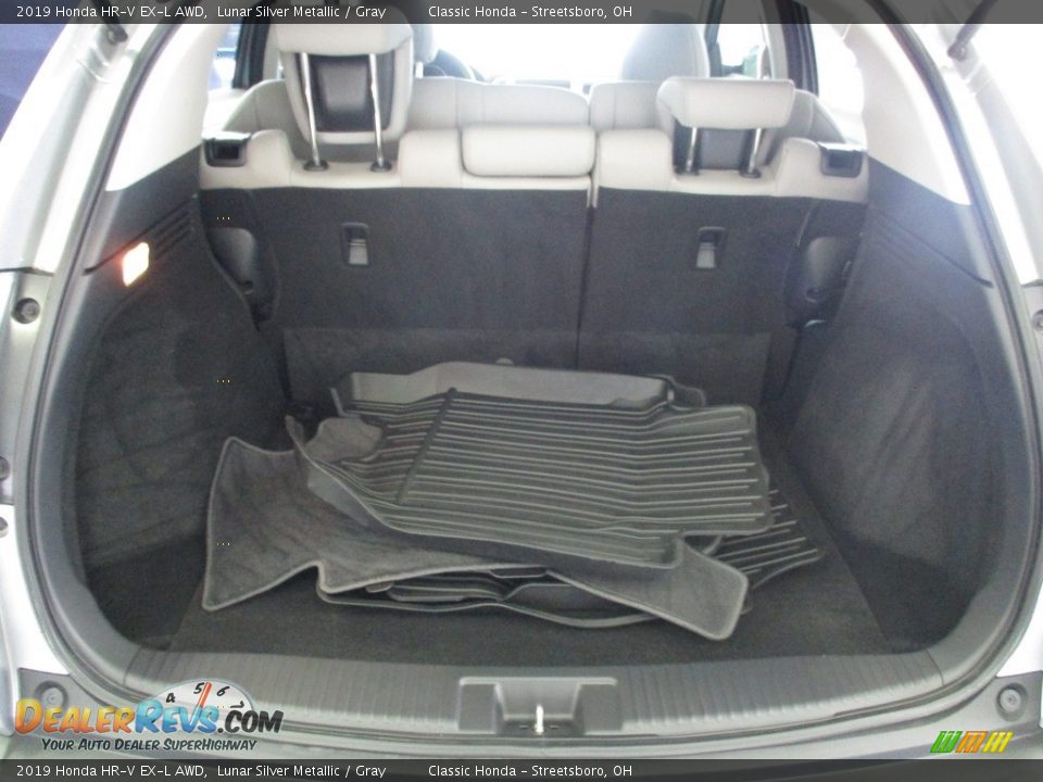2019 Honda HR-V EX-L AWD Lunar Silver Metallic / Gray Photo #14
