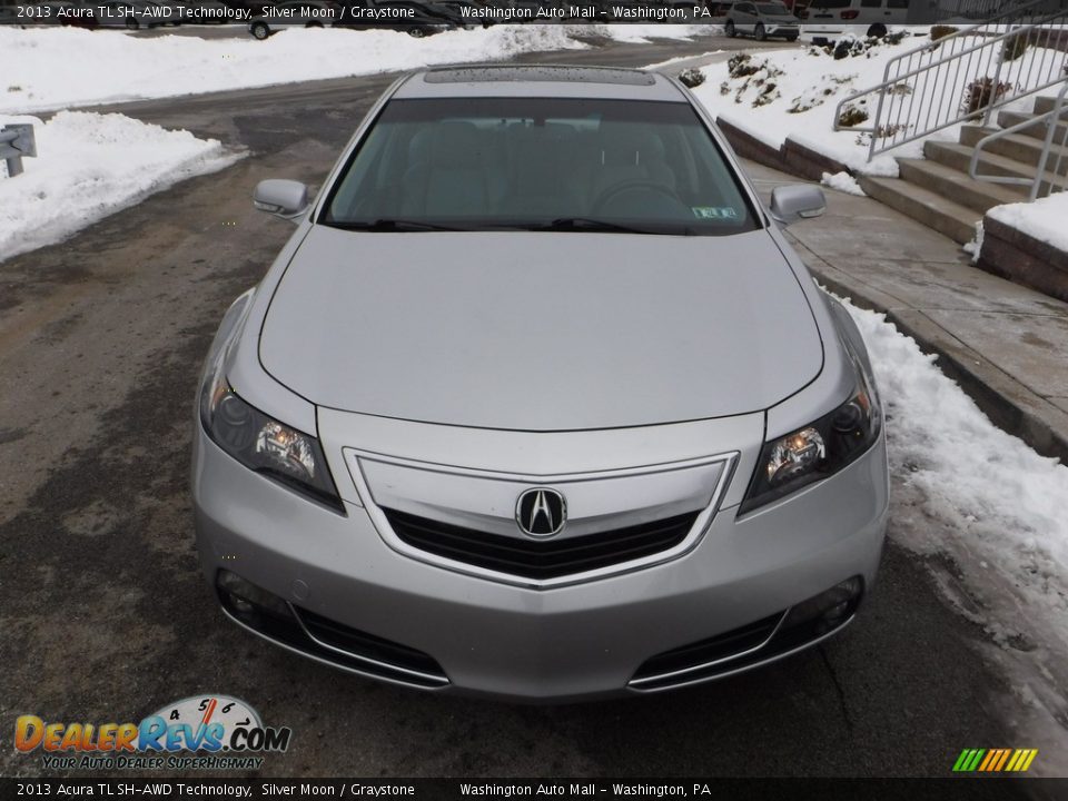 2013 Acura TL SH-AWD Technology Silver Moon / Graystone Photo #10