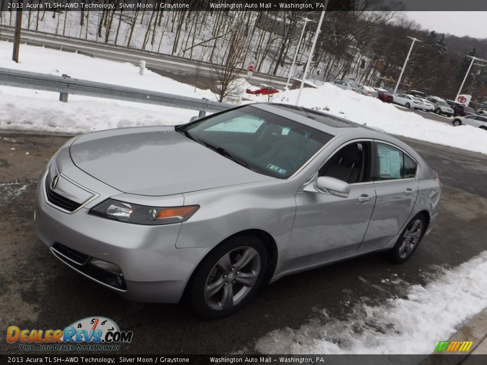 2013 Acura TL SH-AWD Technology Silver Moon / Graystone Photo #11