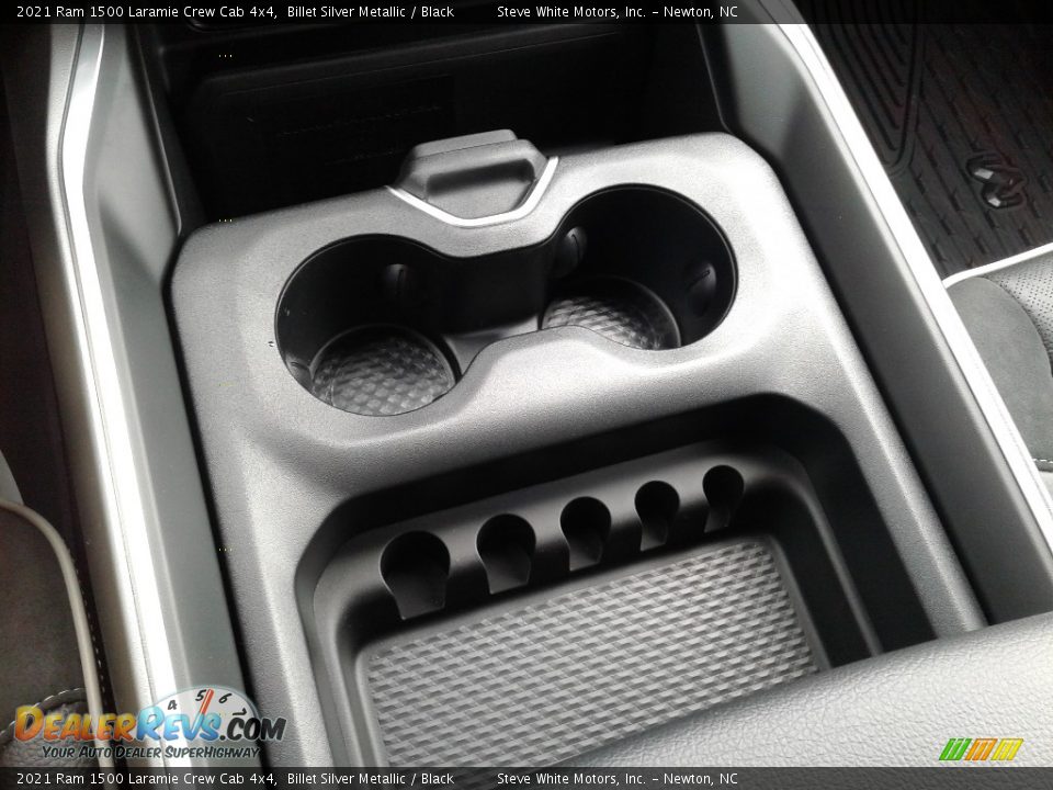 2021 Ram 1500 Laramie Crew Cab 4x4 Billet Silver Metallic / Black Photo #31