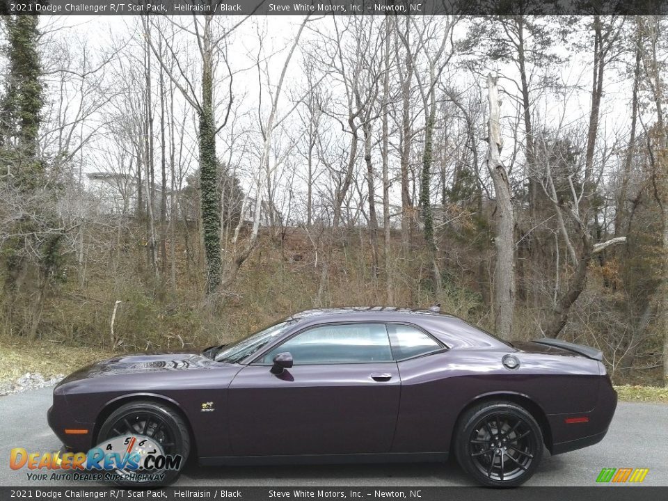 2021 Dodge Challenger R/T Scat Pack Hellraisin / Black Photo #1