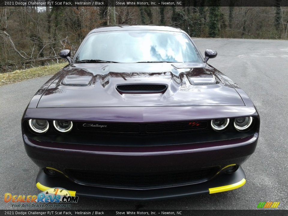 2021 Dodge Challenger R/T Scat Pack Hellraisin / Black Photo #3