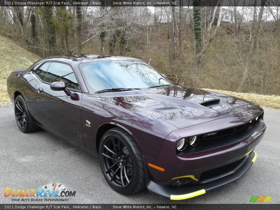 2021 Dodge Challenger R/T Scat Pack Hellraisin / Black Photo #4