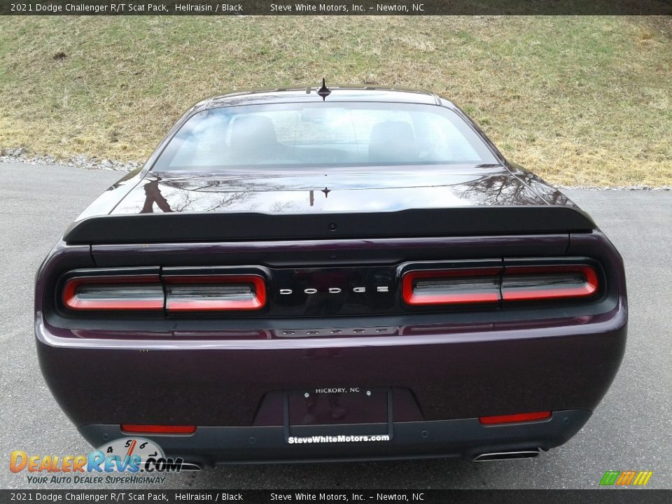 2021 Dodge Challenger R/T Scat Pack Hellraisin / Black Photo #7