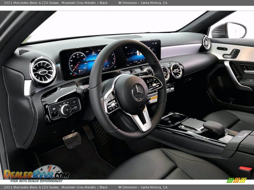 2021 Mercedes-Benz A 220 Sedan Mountain Grey Metallic / Black Photo #4