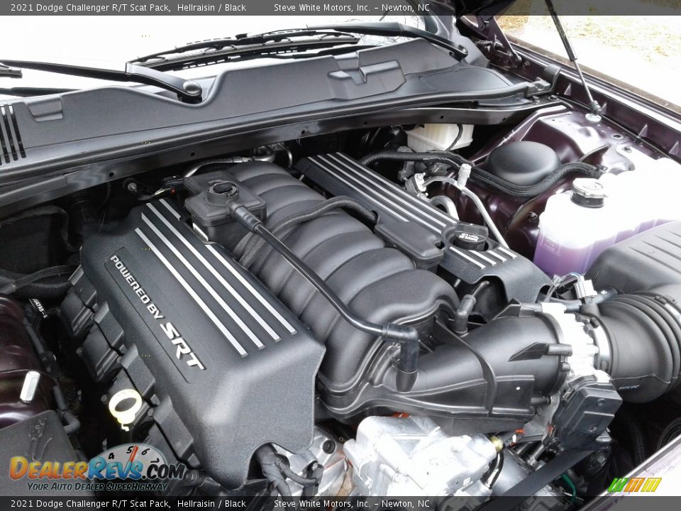 2021 Dodge Challenger R/T Scat Pack 392 SRT 6.4 Liter HEMI OHV-16 Valve VVT MDS V8 Engine Photo #9