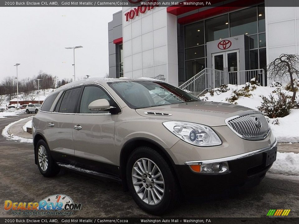 2010 Buick Enclave CXL AWD Gold Mist Metallic / Cashmere/Cocoa Photo #1