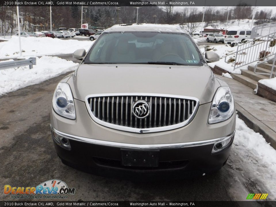 2010 Buick Enclave CXL AWD Gold Mist Metallic / Cashmere/Cocoa Photo #10