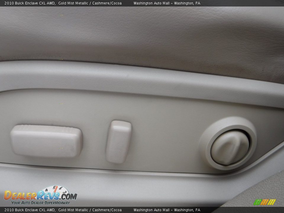 2010 Buick Enclave CXL AWD Gold Mist Metallic / Cashmere/Cocoa Photo #16