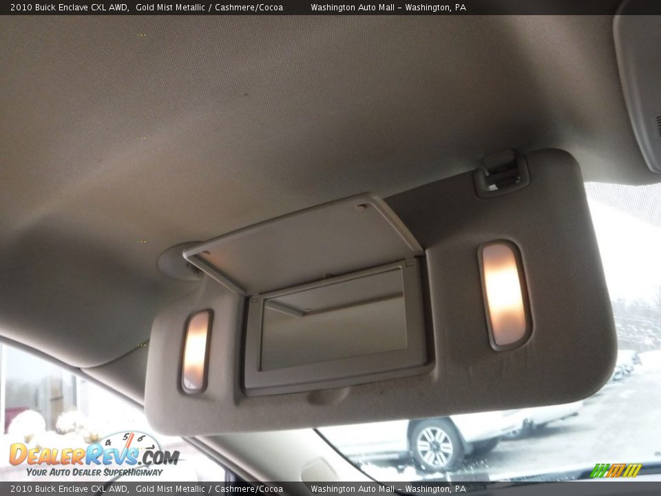 2010 Buick Enclave CXL AWD Gold Mist Metallic / Cashmere/Cocoa Photo #23