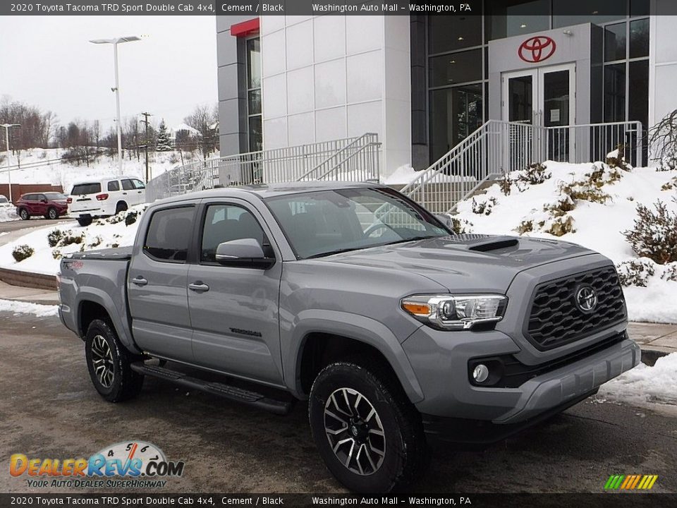 2020 Toyota Tacoma TRD Sport Double Cab 4x4 Cement / Black Photo #1