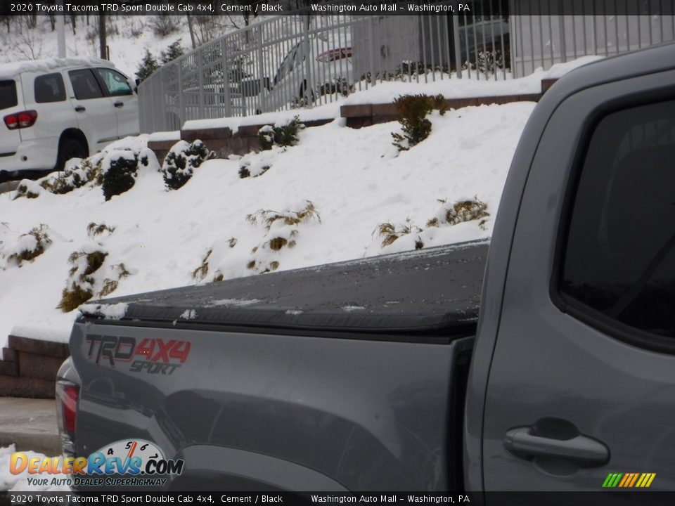 2020 Toyota Tacoma TRD Sport Double Cab 4x4 Cement / Black Photo #9