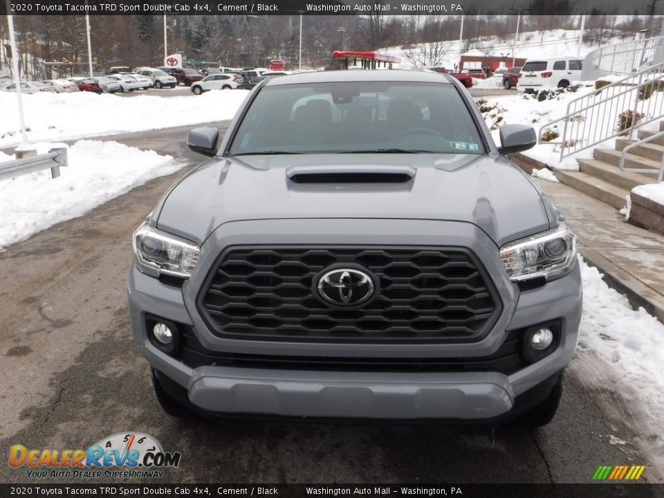 2020 Toyota Tacoma TRD Sport Double Cab 4x4 Cement / Black Photo #11