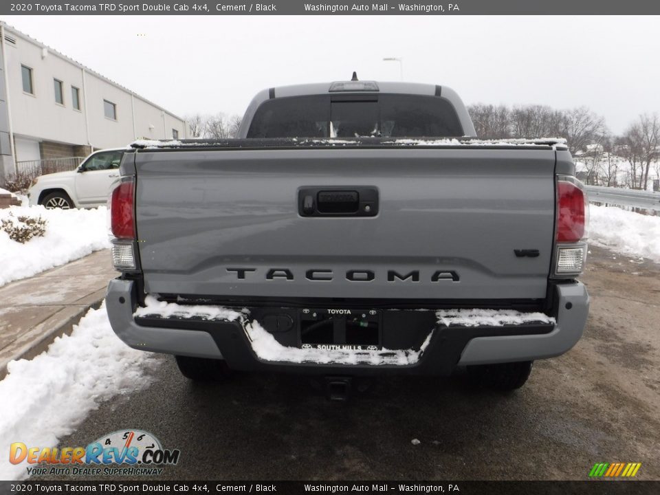 2020 Toyota Tacoma TRD Sport Double Cab 4x4 Cement / Black Photo #14