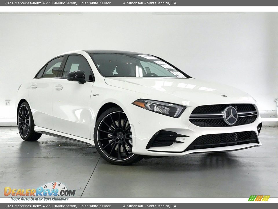 Front 3/4 View of 2021 Mercedes-Benz A 220 4Matic Sedan Photo #12